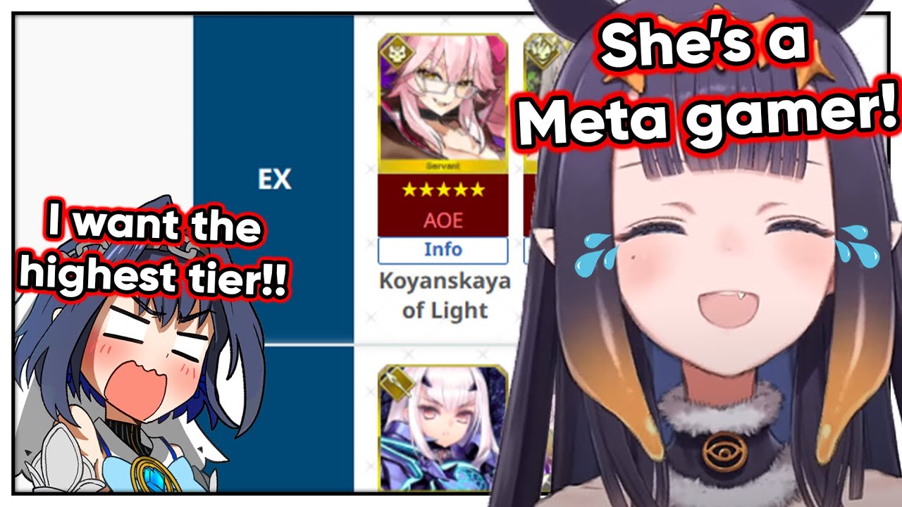 Ina found out that Kronii is a meta gamer