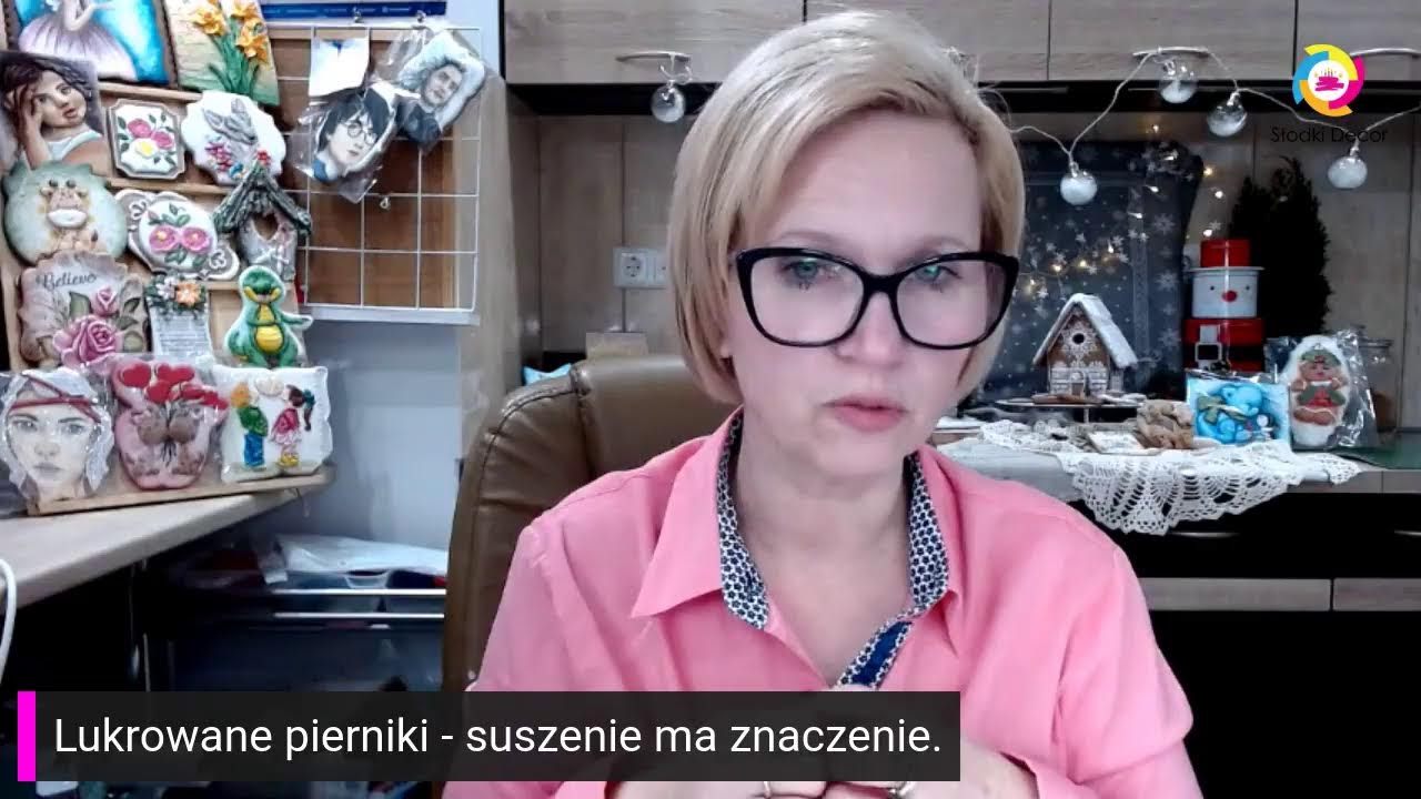 Lukrowane pierniki - suszenie ma zanaczenie.