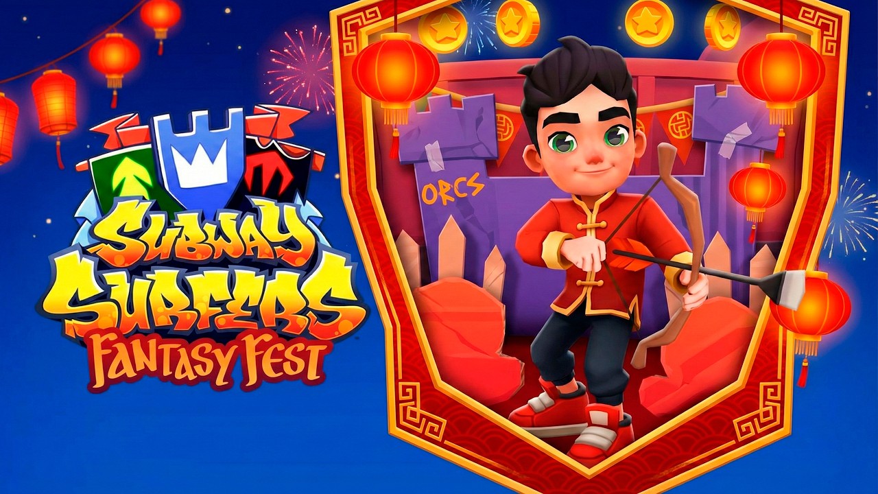 Subway Surfers CELEBRATING YEAR OF THE HORSE on  FANTASY FEST 2026