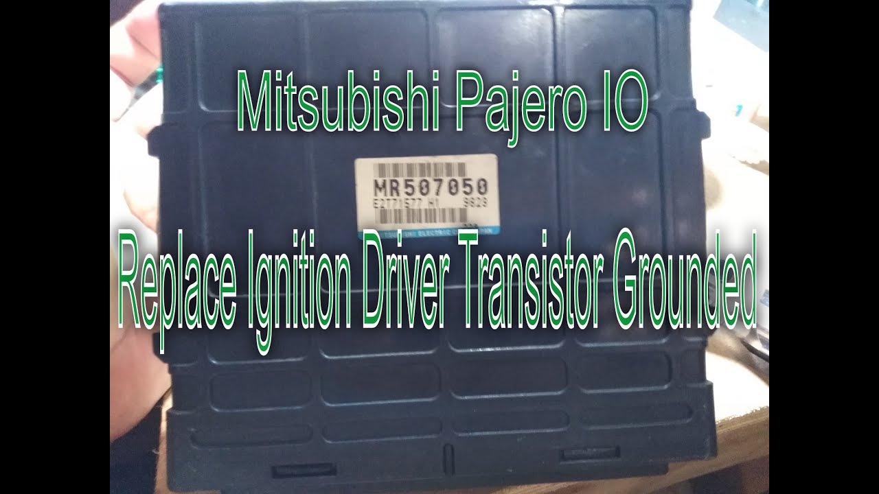 Mitsubishi Pajero IO Replace Ignition Coil Driver Transitor