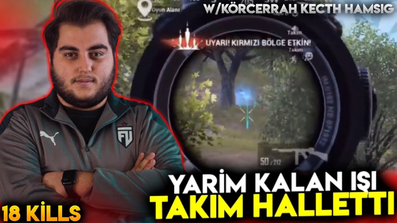 SCRIMDE YARIM KALAN İŞİ TAKIM HALLETİ !! w/K&Ouml;RCERRAH-KECTH-HAMSİG | PUBG MOBİLE