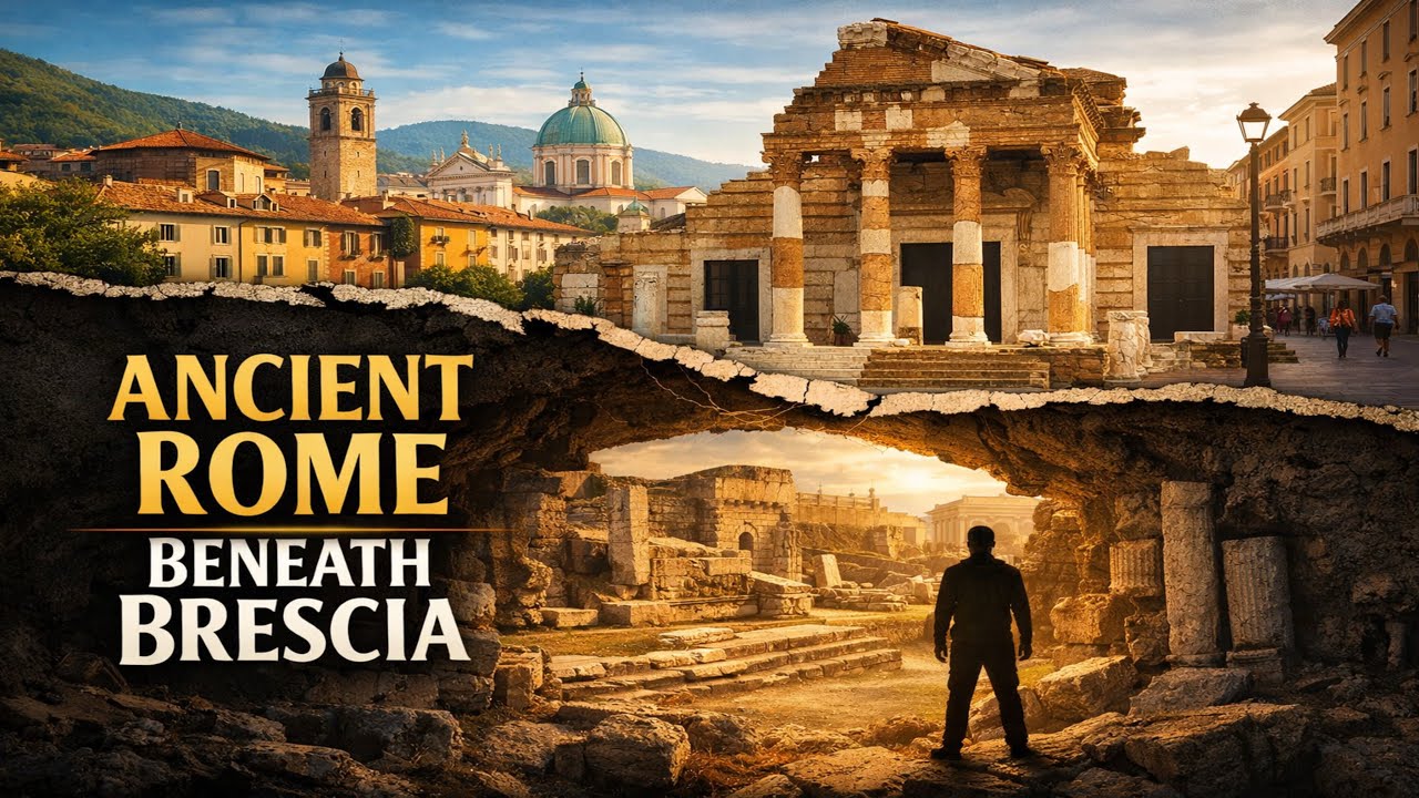  Ancient Roman Ruins | A Whole City Underneath A City | Brixia , italy 🇮🇹