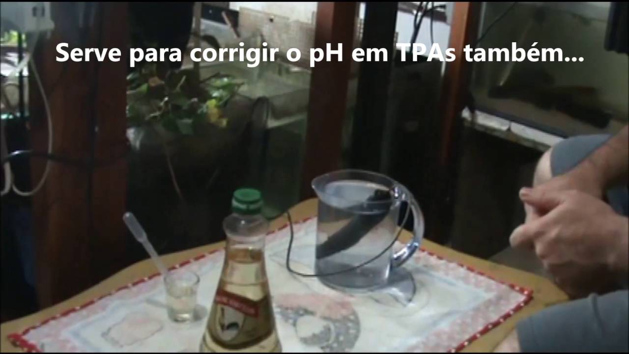 Como baixar o pH de forma barata e segura