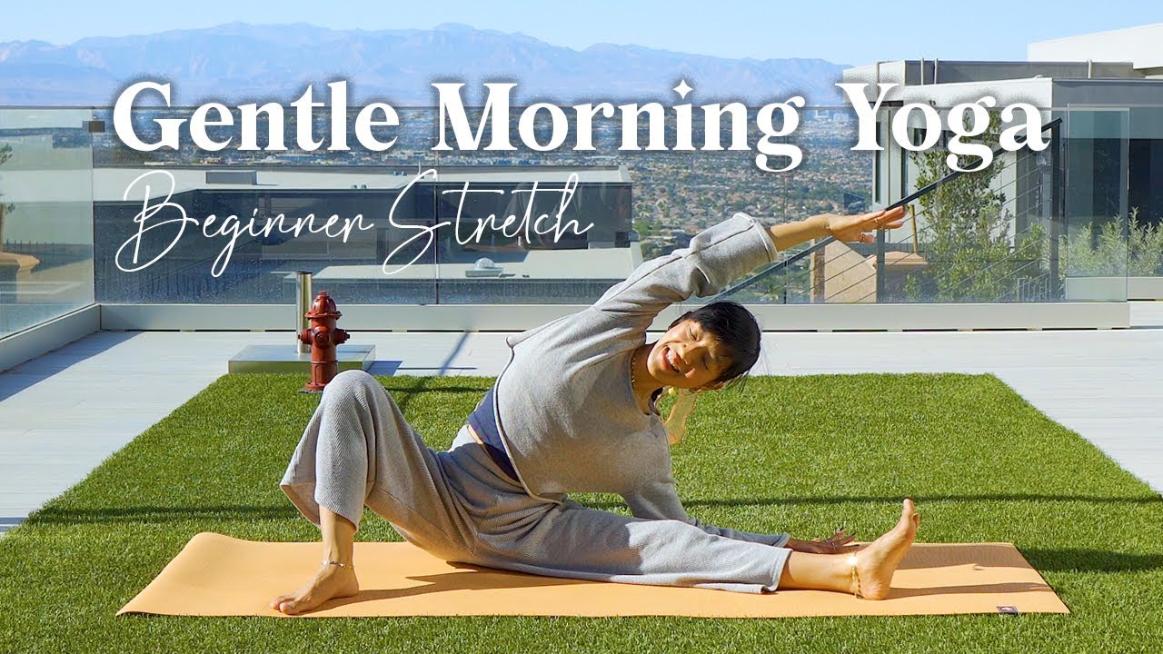 Gentle Morning Yoga Stretch ✦ Beginner Full Body Yoga with Gentle Back Bends