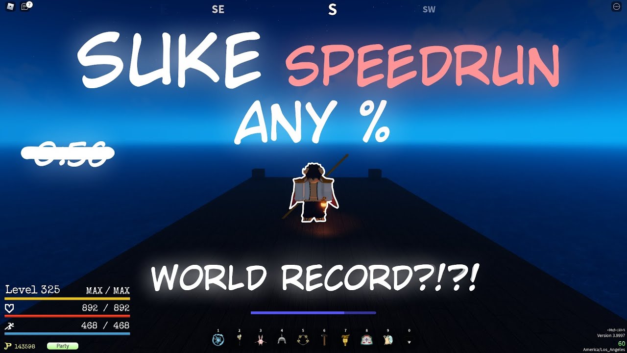 Suke Speedrun Any%.. [GPO] (Satire)