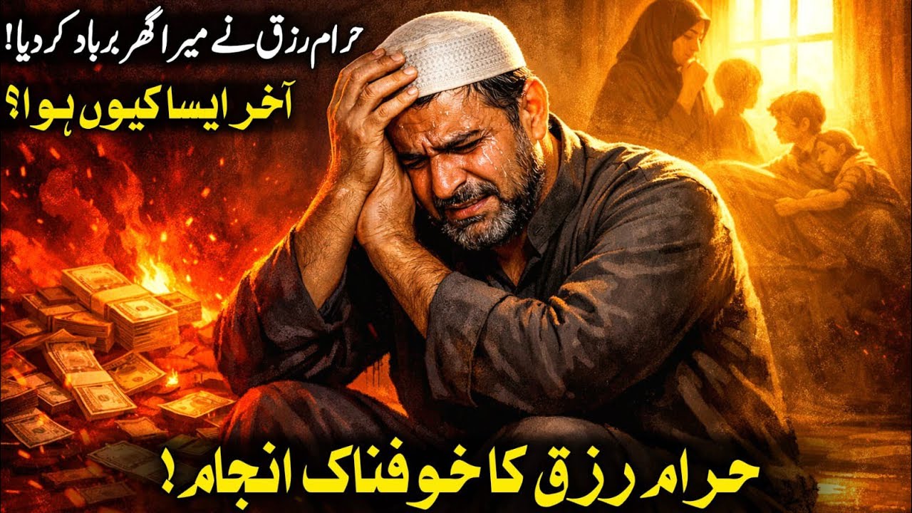 Haram Rizq Ka Khofnak Anjam | Jisne Haram Kamai Ki, Uski Zindagi Tabah Ho Gayi | Real Islamic Story
