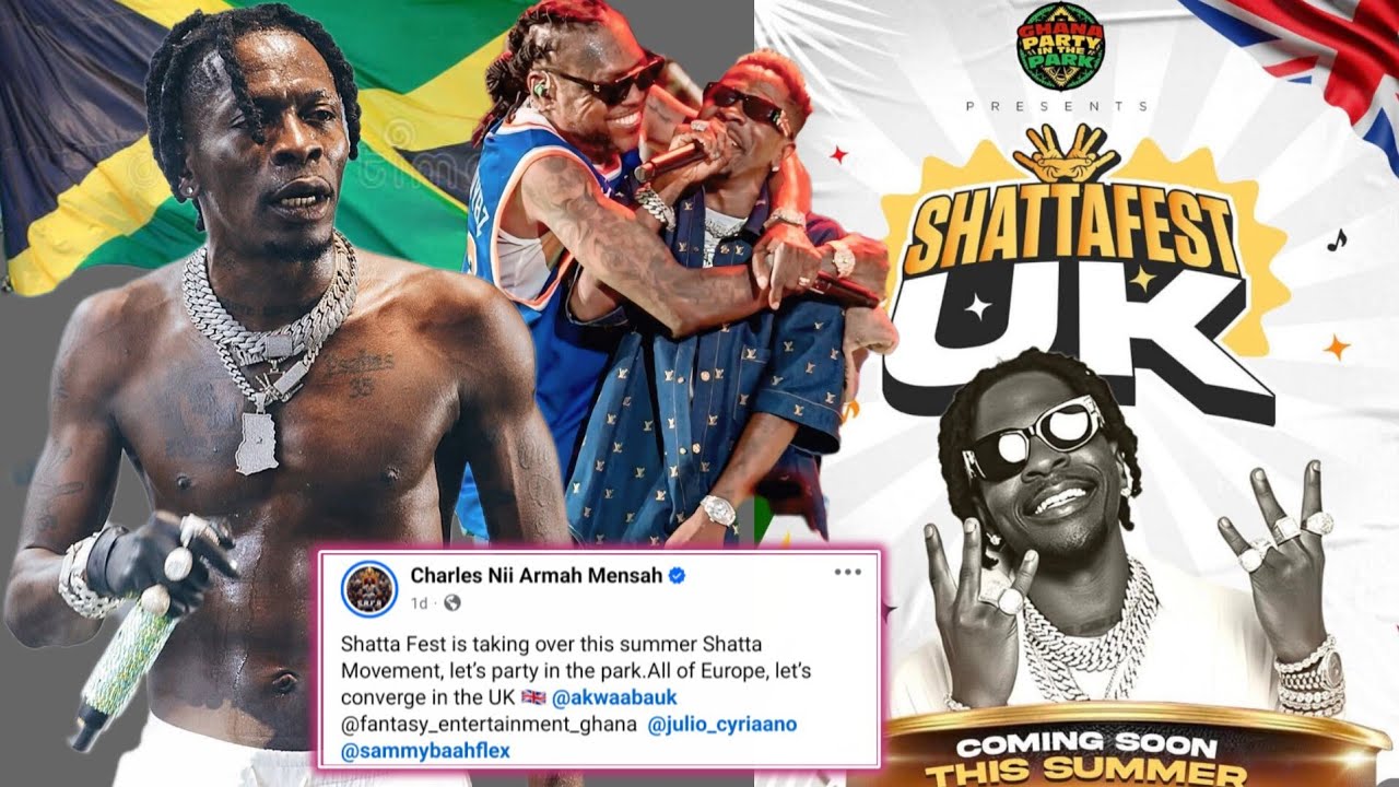 Послушайте, что говорят Vybz Kartel и Ямайка🇯🇲, ведь Shatta готовится войти в историю Великобрита...
