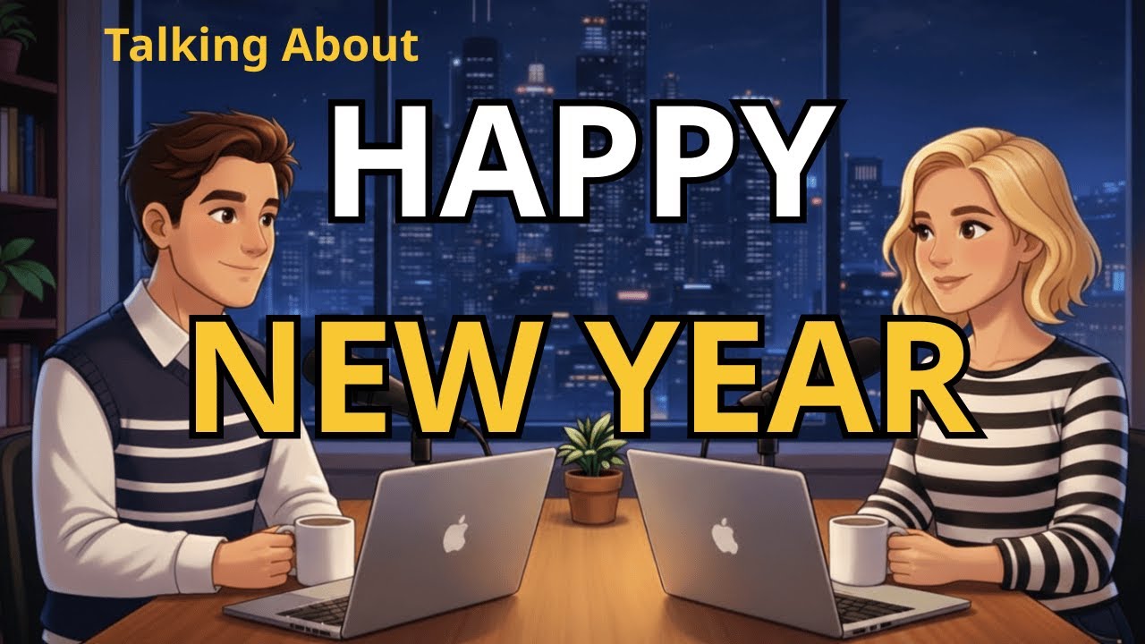 Happy New Year English 🎆 Speak Naturally with Real Examples!