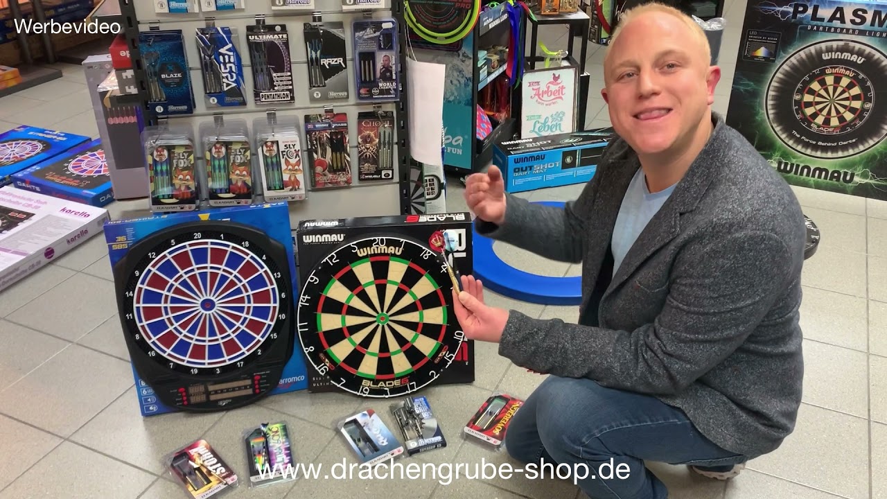 Steel Dart, Soft Dart, Darts Zubehör, Dartscheiben Drachengrube Ravensburg