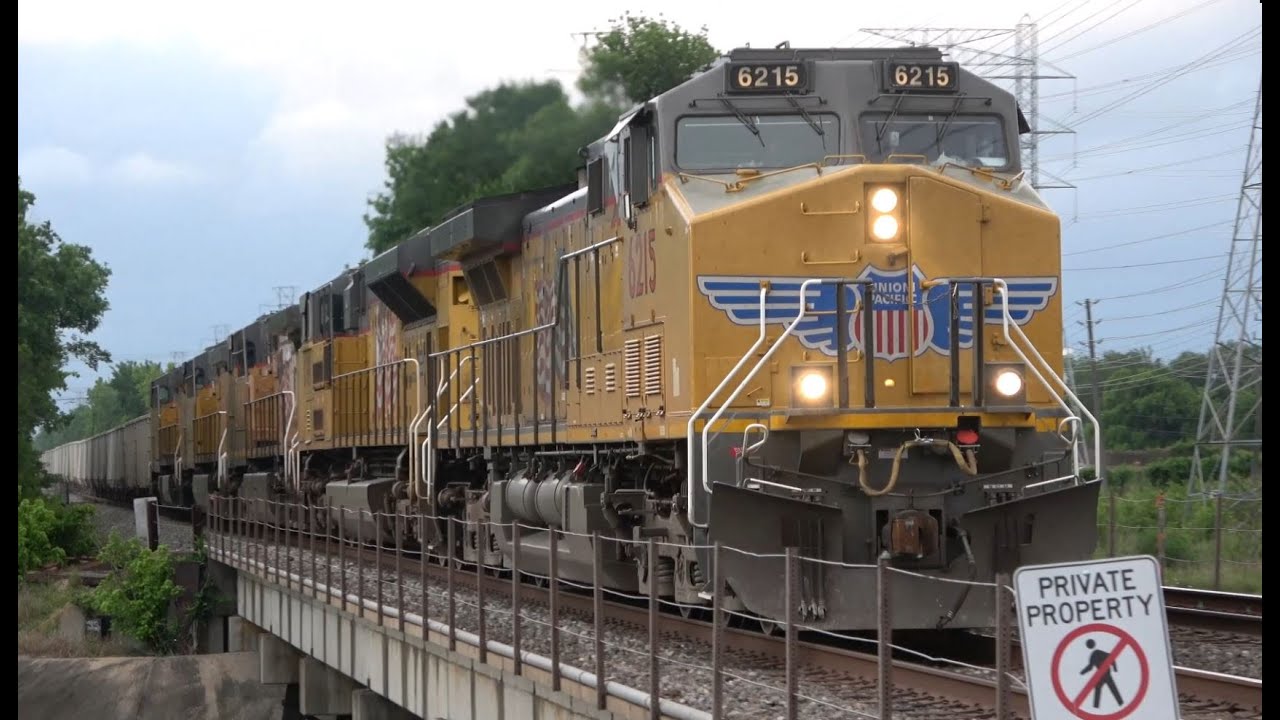Railfanning Houston, TX - UP Houston Subdivision w/ Amtrak 4/26/2023