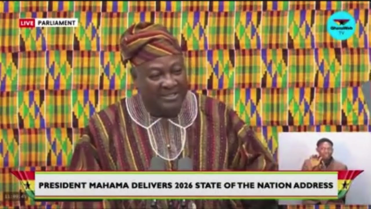 2026 SONA: 'We did not arrest the dollar, we strengthened the Cedi' - President Mahama