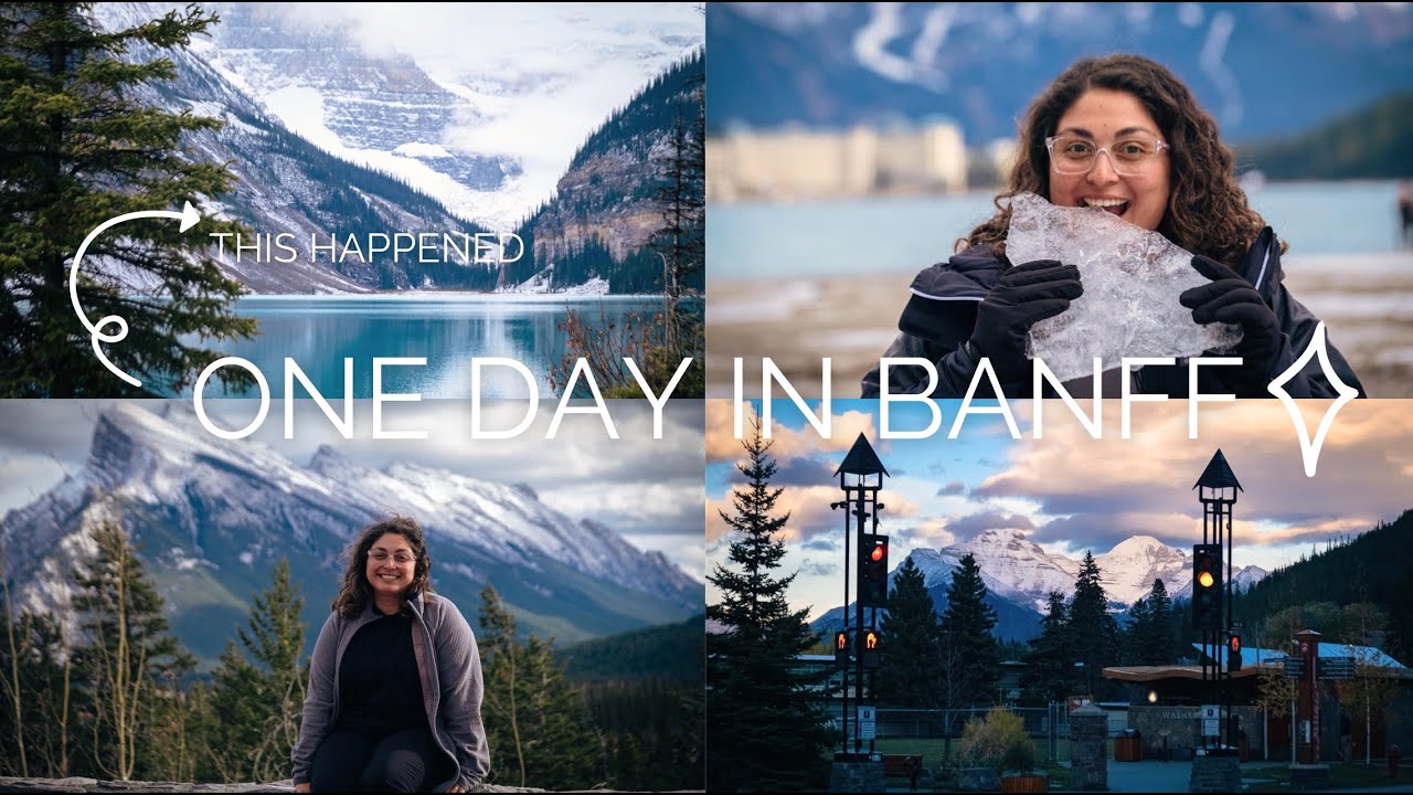 BANFF , LAKE LOUISE | Un día en este hermoso parque nacional - Alberta, Canadá.
