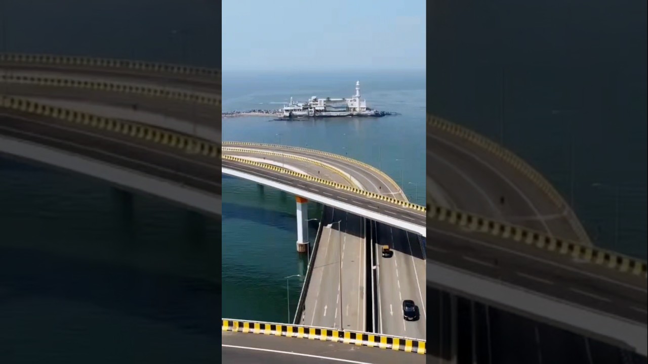 Haji Ali Dargah Mumbai sea beach | #shorts #trending #reels #love #HajiAliDargah #mumbai #hajj