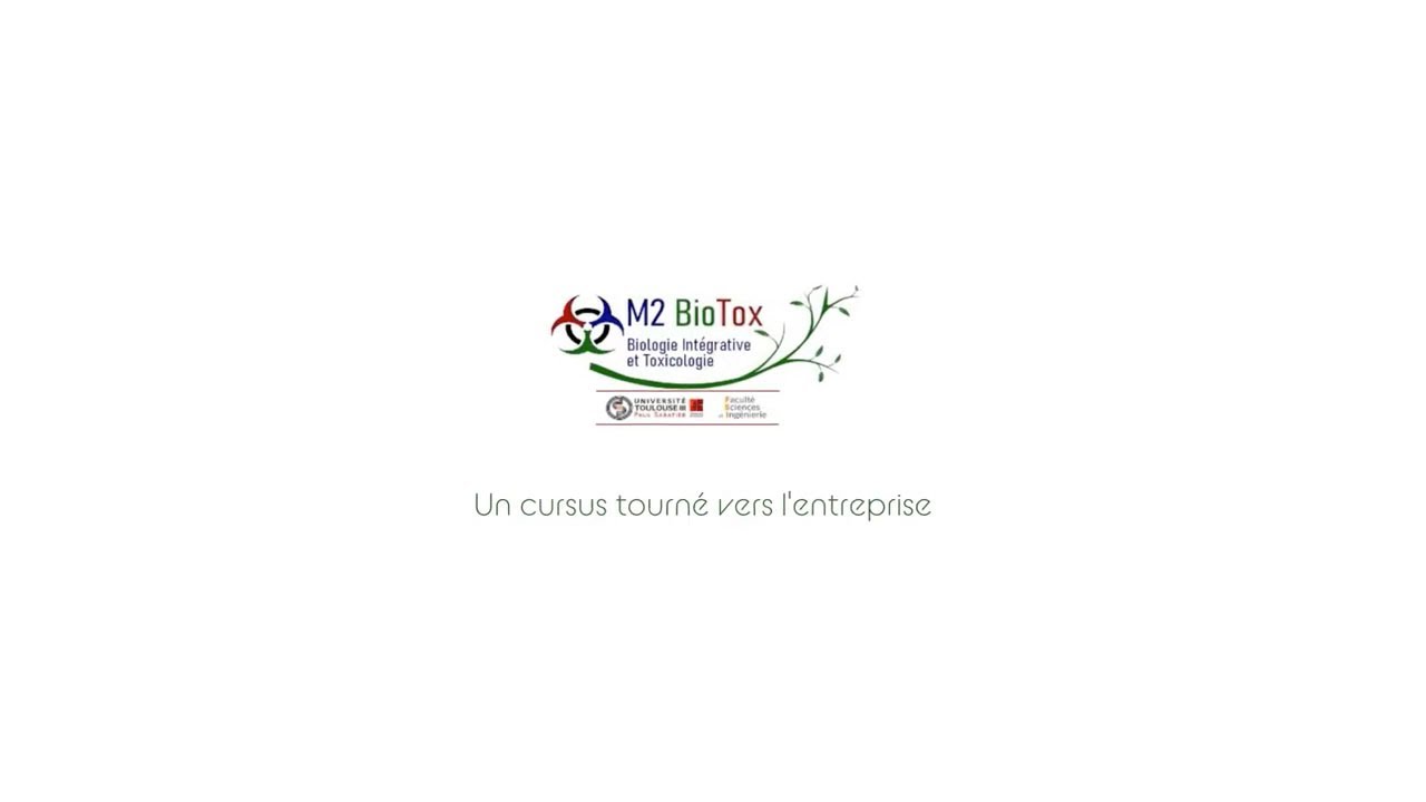 Master parcours Biologie intégrative et toxicologie : réglementation, gestion des risques (BioTox)