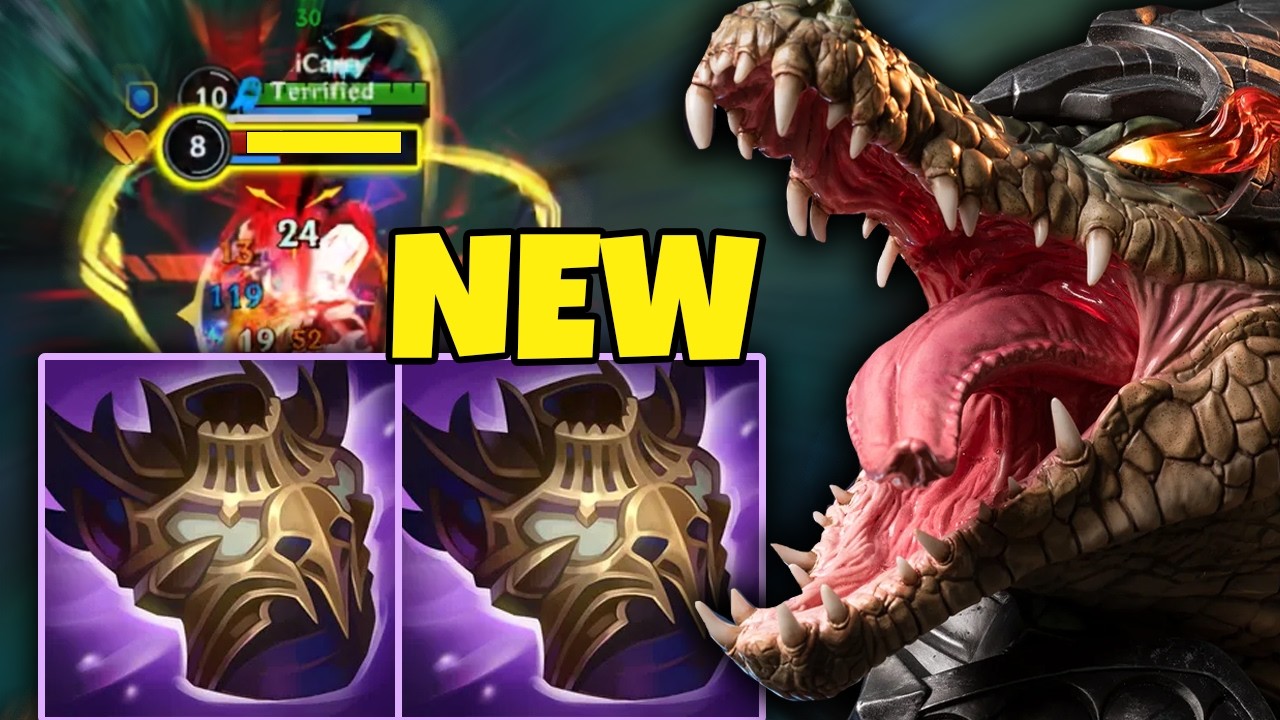 New Item Renekton is Now OP in Baron Lane!