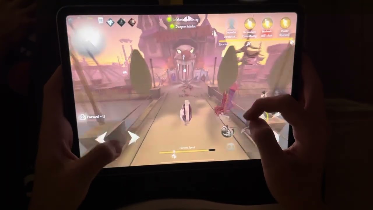 [Identity V] Breaking Wheel handcam mobile gameplay | Closeup (iPad Pro)