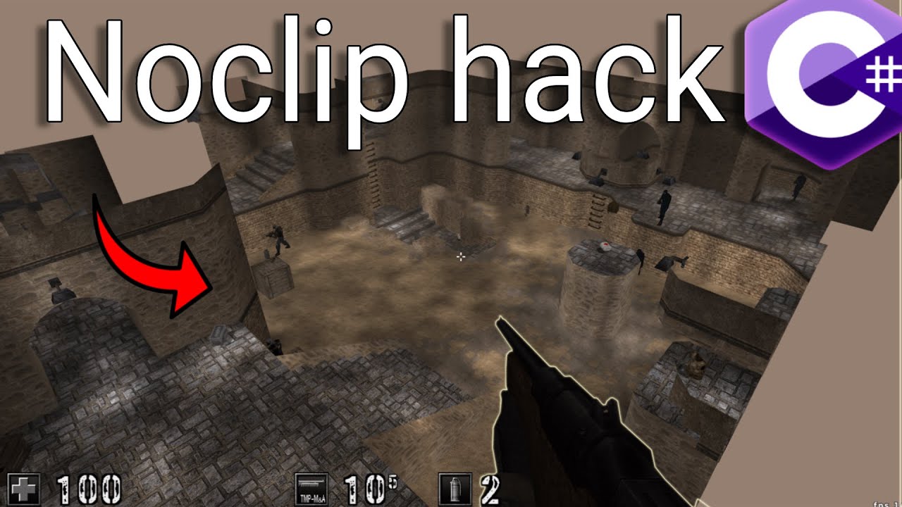 Внешний хак C# Noclip для любой игры! [Урок]