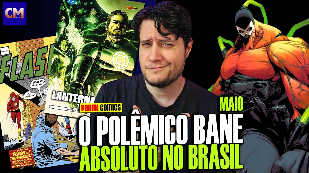 🟡PANINI MAIO: Absolute Batman, Lanterna Verde Terra Um e a 