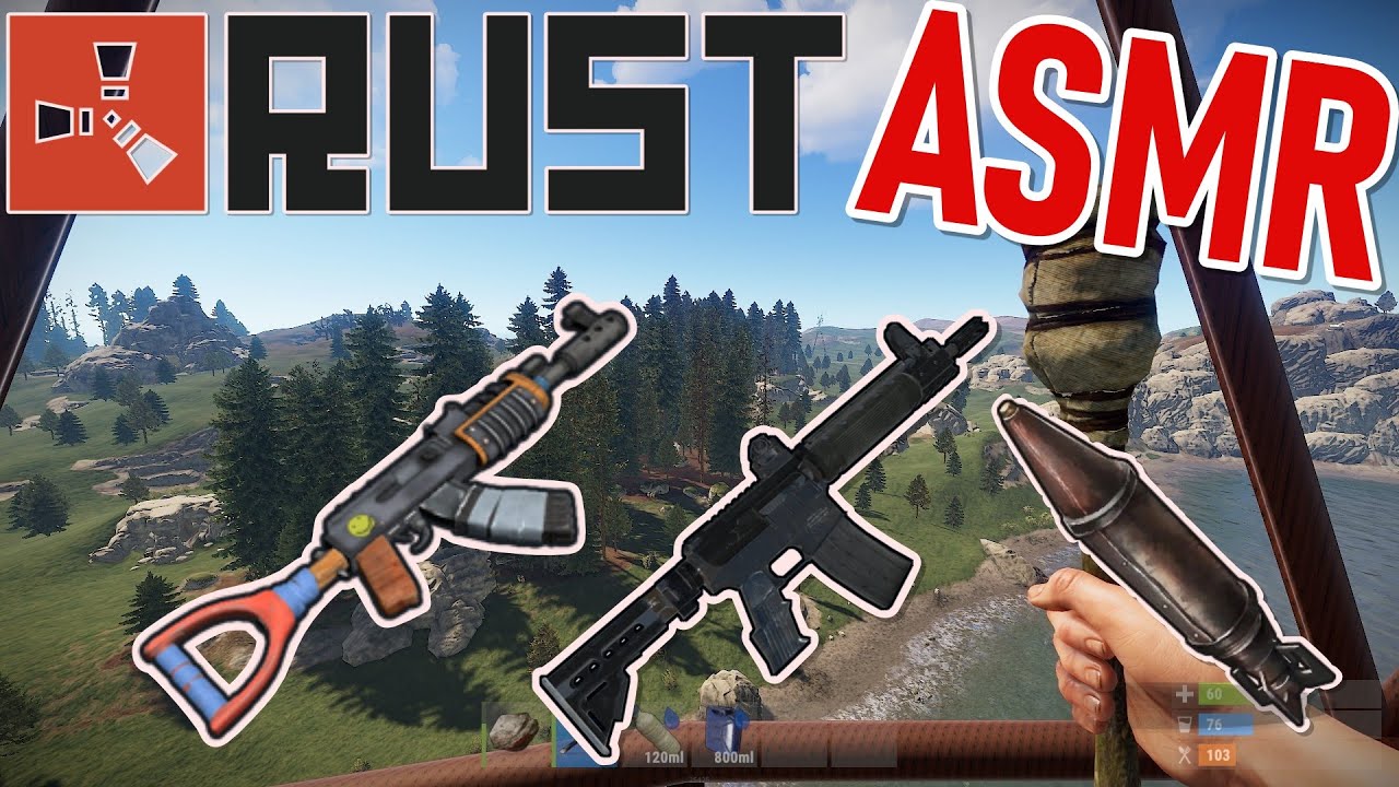 (ASMR) Playing Rust To Help You Sleep!