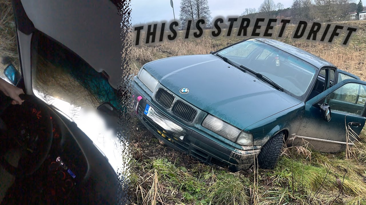 STREET DRIFTING ENDS WITH FILP | e36 m54b22