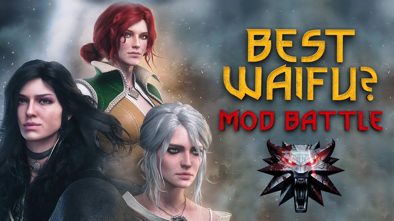 The Ultimate Waifu Battle: Ciri VS Yennefer VS Triss (The Witcher 3: Wild Hunt NPC Wars Mod) [4K]