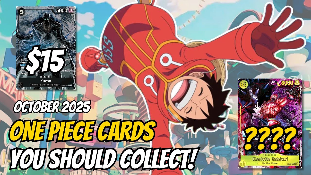 Лучшие карты One Piece, которые можно коллекционировать прямо сейчас | Октябрь 2025