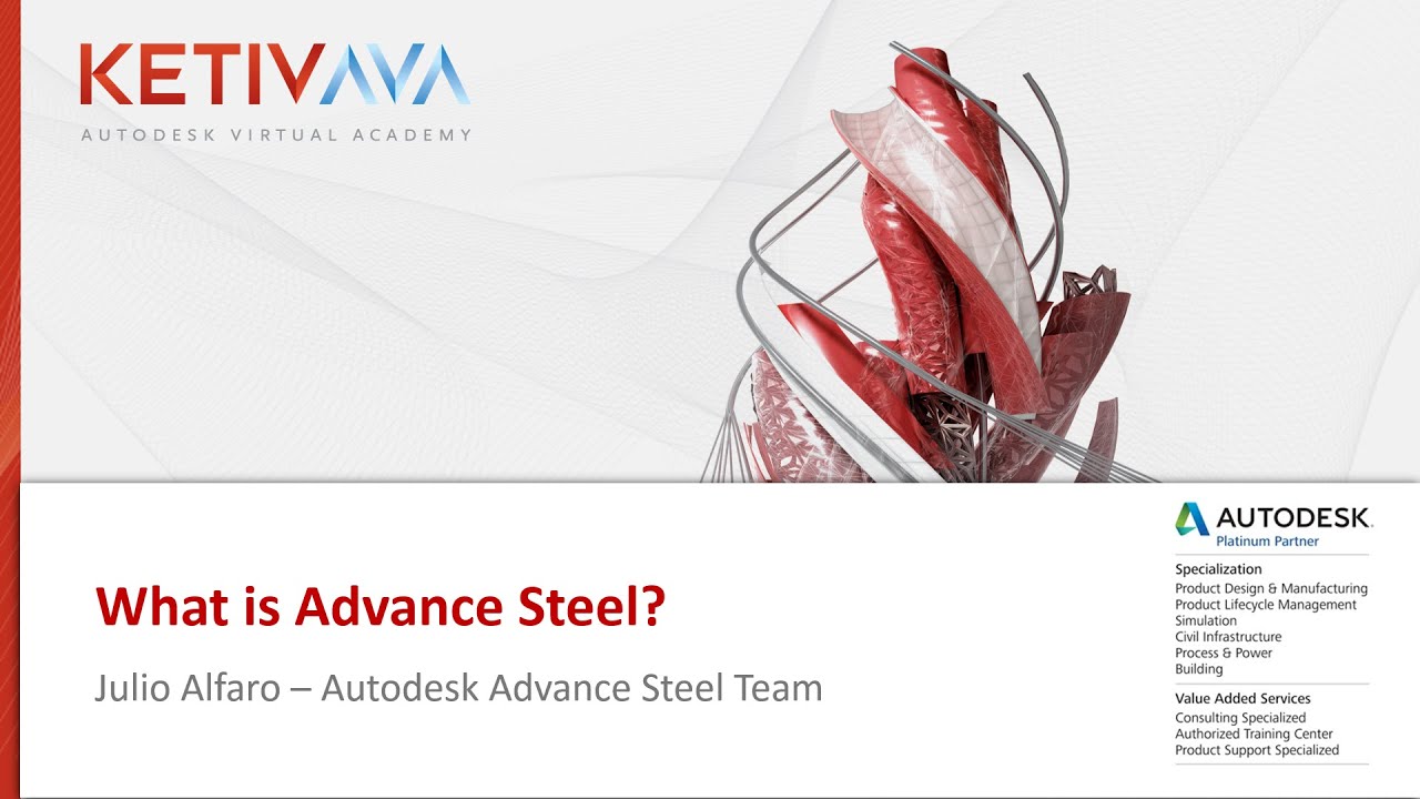 Autodesk Virtual Academy: What is Advance Steel?