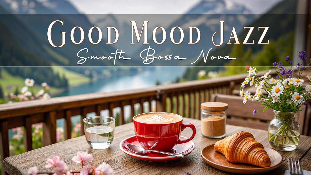Good Mood Morning Jazz ☕ Smooth Bossa Nova & Mountain Café Ambience for Focus & Relax