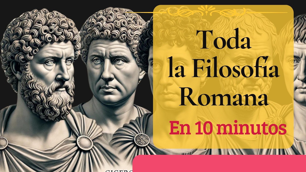 Toda la FILOSOF&Iacute;A ROMANA en 10 minutos