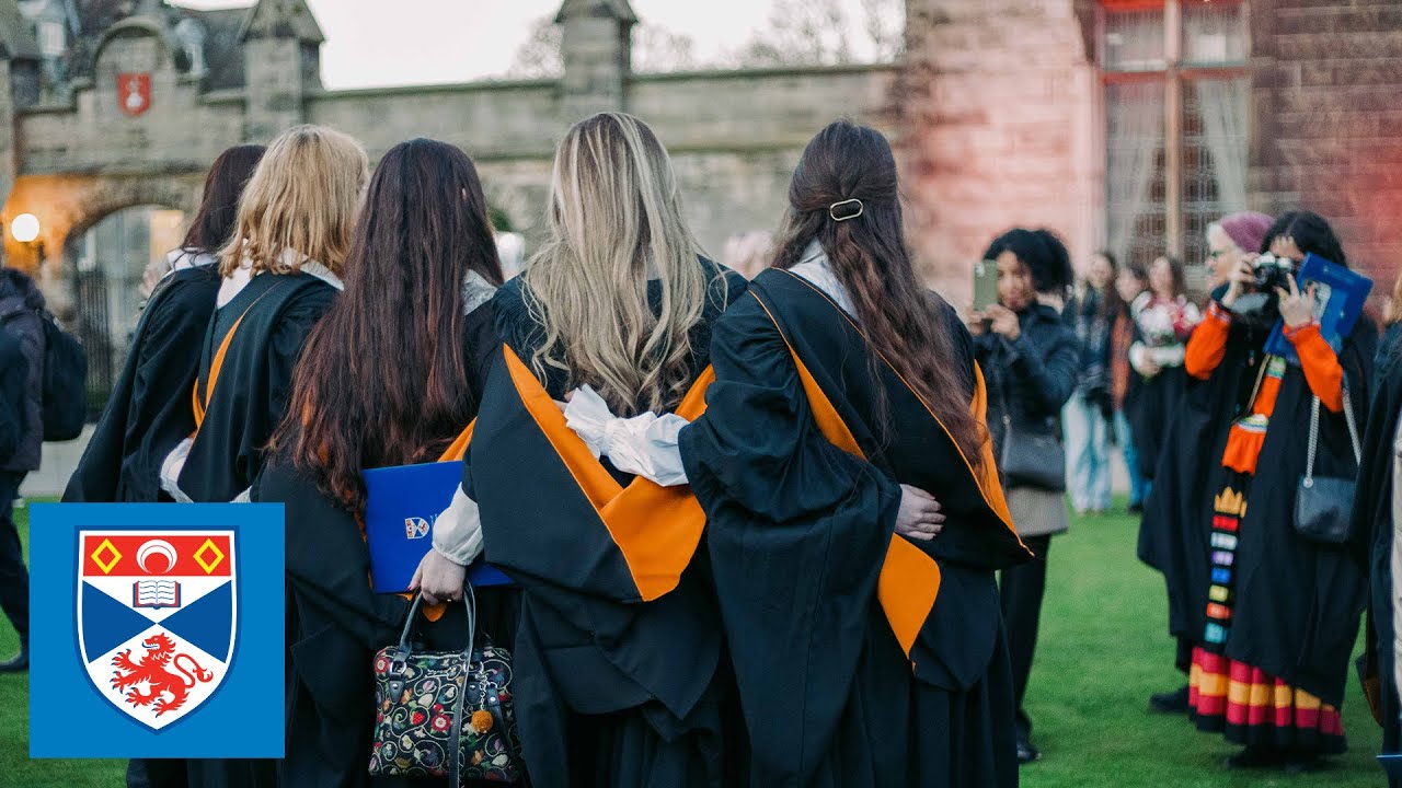 Tuesday 2 December 2025, 2pm - University of St Andrews Graduation