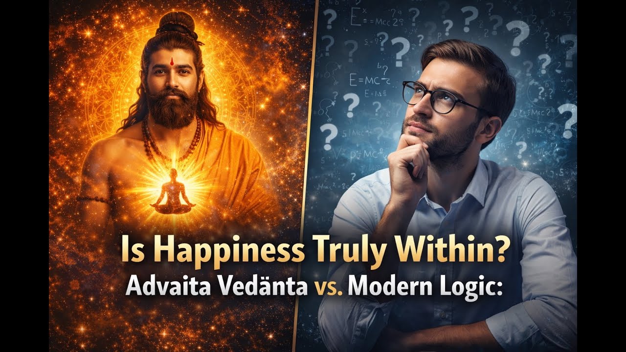 Is Happiness Truly Within? | Advaita Vedānta vs. Modern Logic