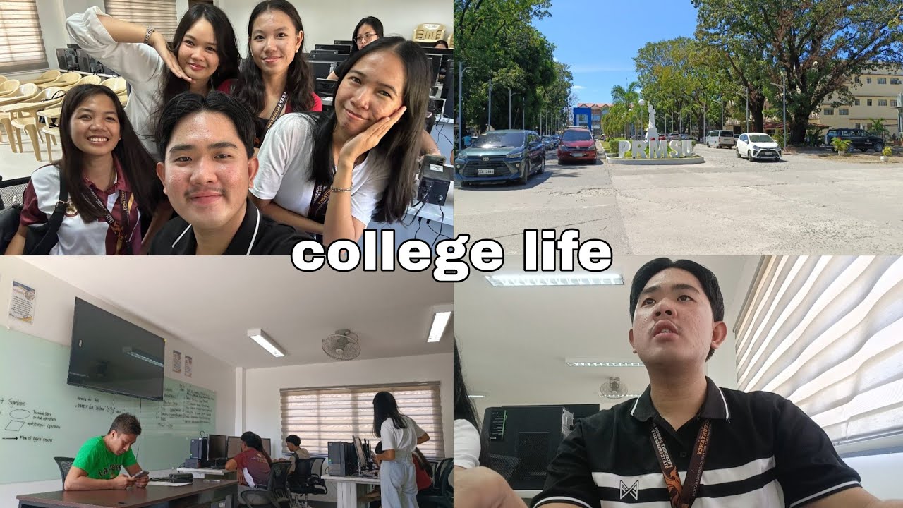 COLLEGE LIFE VLOG | PRMSU Tour, Computer Class & Samgyupsal Lunch 🍱💻