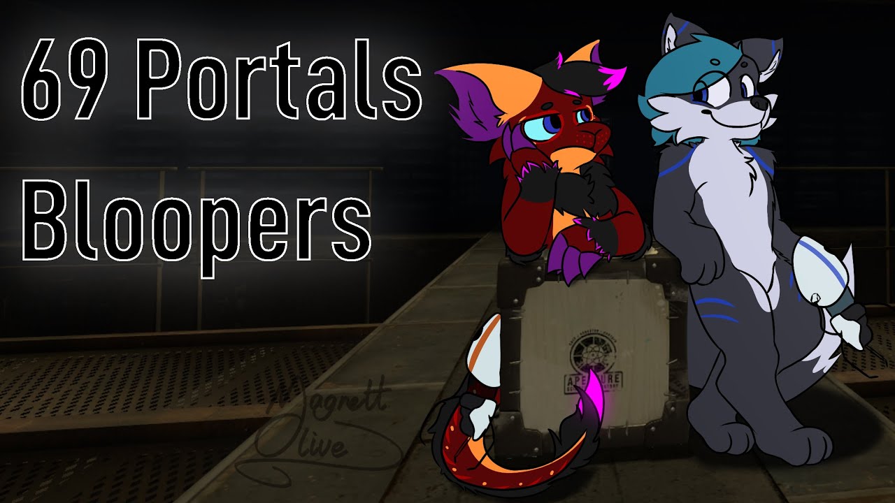 Portal 2 with only 69 Portals (Speedrun bloopers with @Oryn )