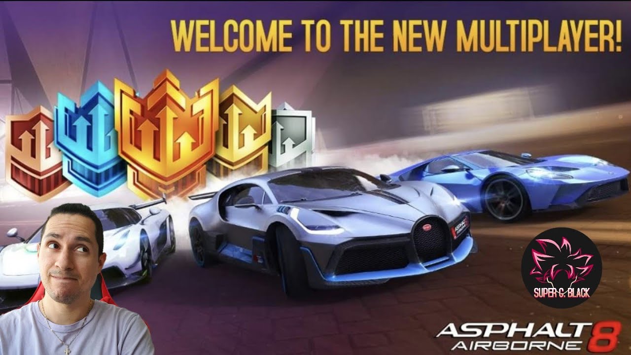 Asphalt 8 NEW MULTIPLAYER SYSTEM short review Super G Black