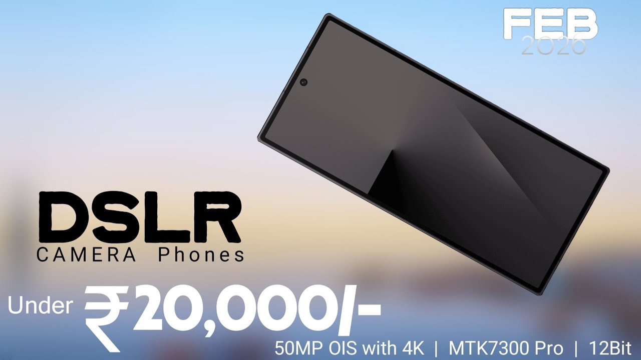 Top 3 Camera Mobiles Under 20000 February 2026 | Under 20000 Best Camera Phone !