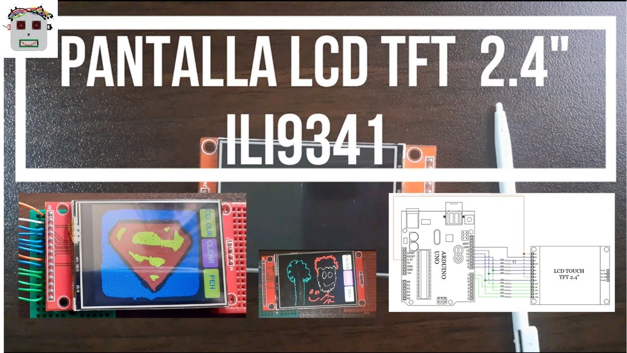 Tutorial Arduino: Pantalla táctil LCD TFT 2.4