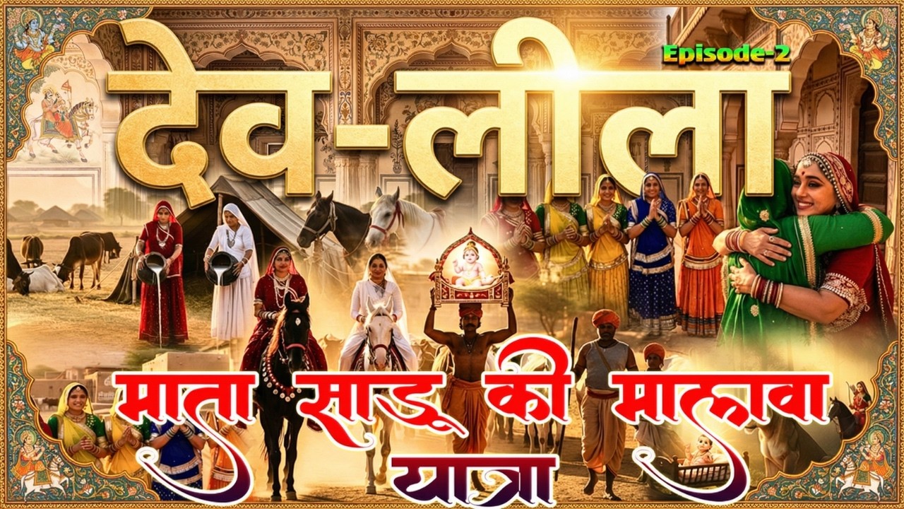 देव लीला Episode 2 माता साढु की मालवा यात्रा। Bagdawat Mahabharat Part 2 #devnarayan #bagadawat