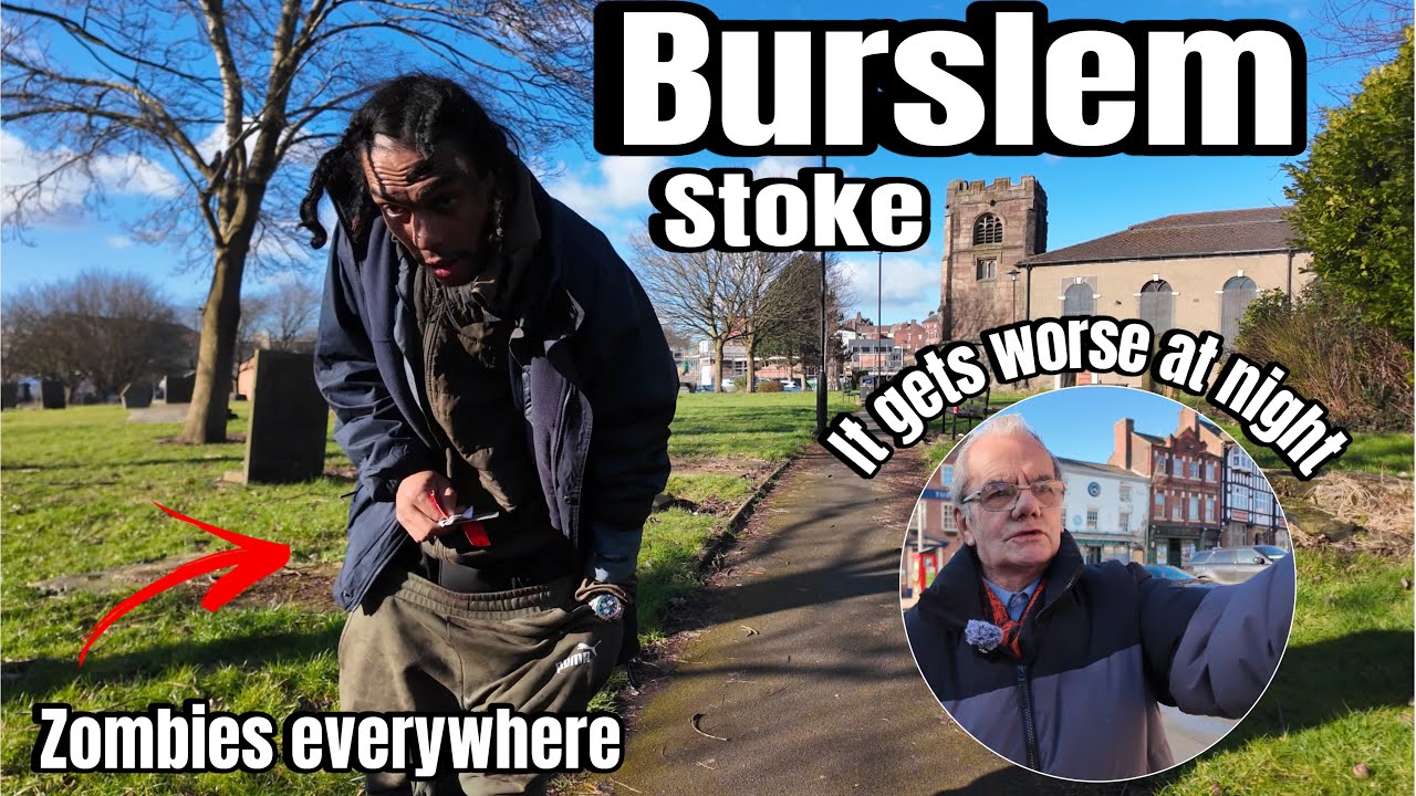 BURSLEM STOKE - The Worst Dust Head In Stoke Watched His Own Mother Burn! (We Have Witches Here)