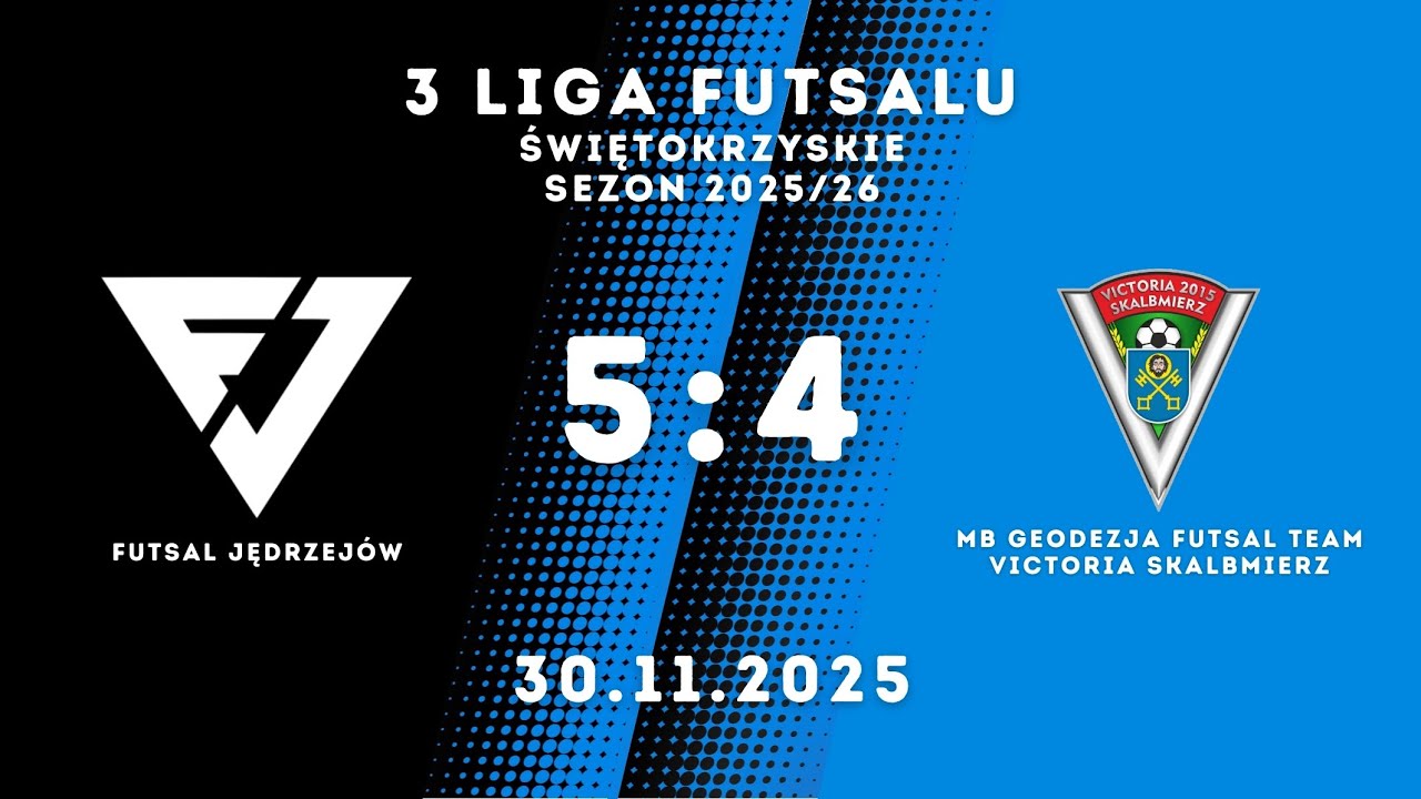 Futsal Jędrzejów - MB Geodezja Futsal Team Victoria Skalbmierz