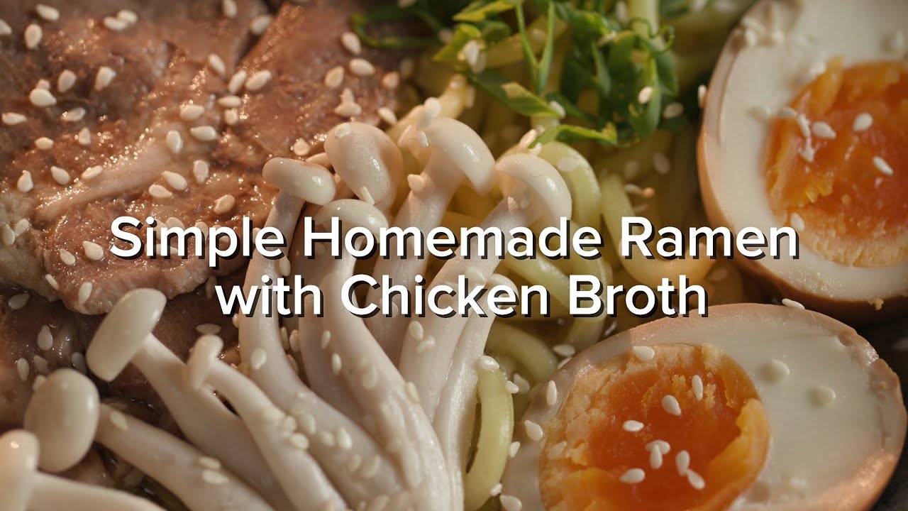 Simple Homemade Ramen