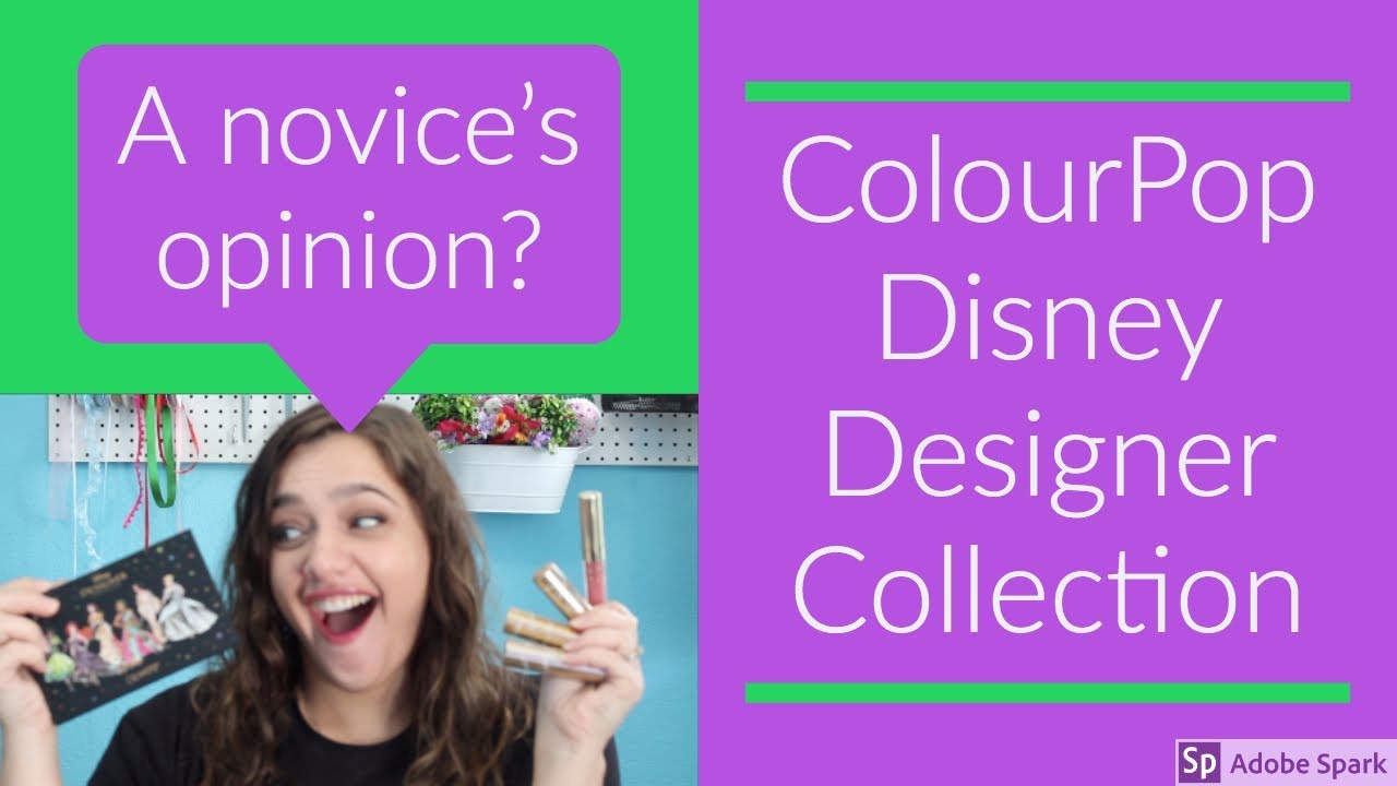 ColourPop Disney Designer Unboxing and Review