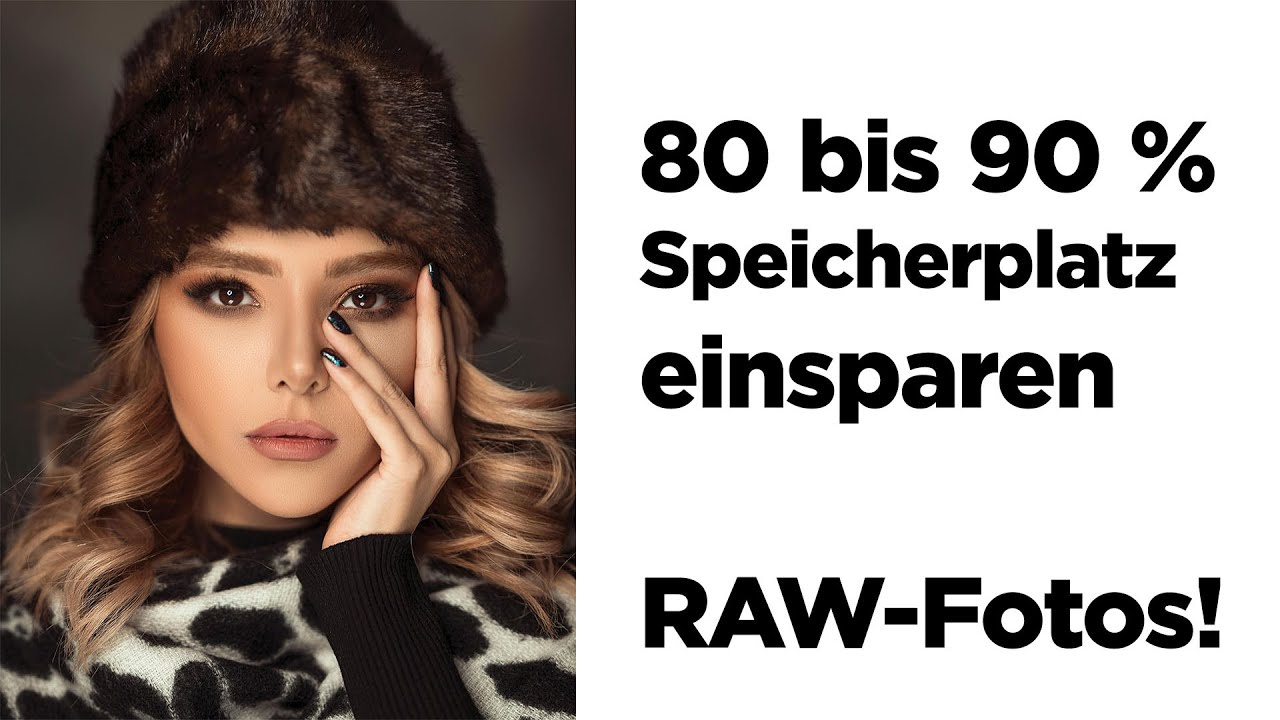 80 bis 90 Prozent weniger Speicherbedarf für dein Fotoarchiv winzige RAWs
