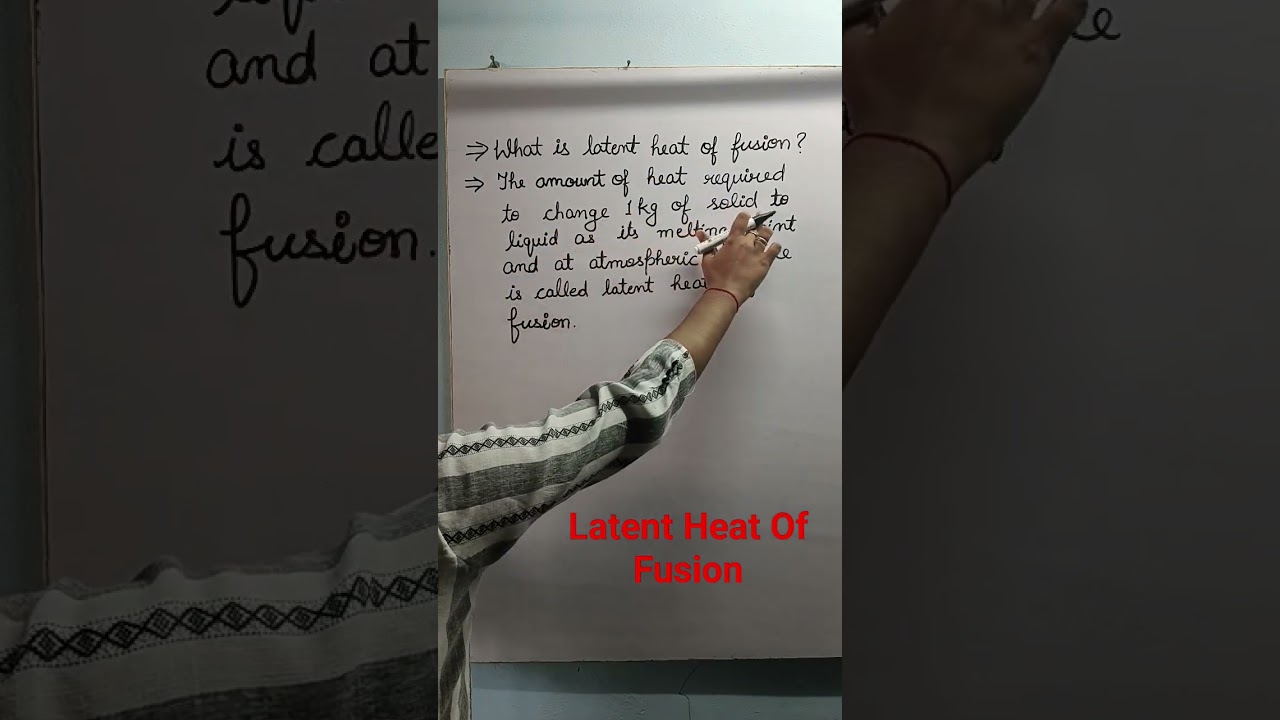 #latentheat of fusion #matterinoursurroundingsclass9 #science #class9 #cbse #ncert #viral #video