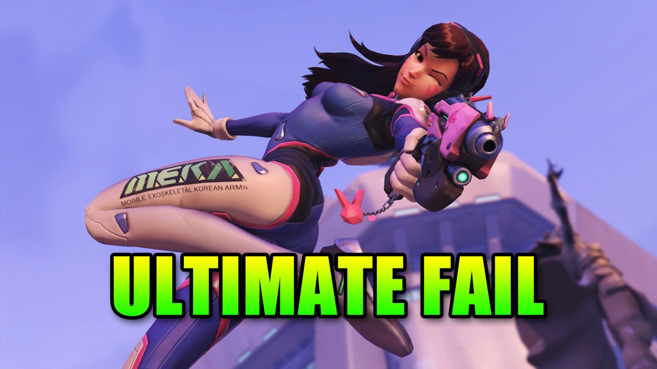 Ultimate Overwatch Fail - Matimi0 & LevelCap Teamwork