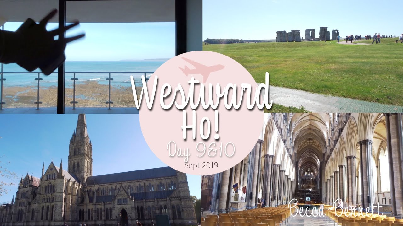 EXPLORING SALISBURY & SEEING STONEHENGE | Westward Ho! Vlog #8