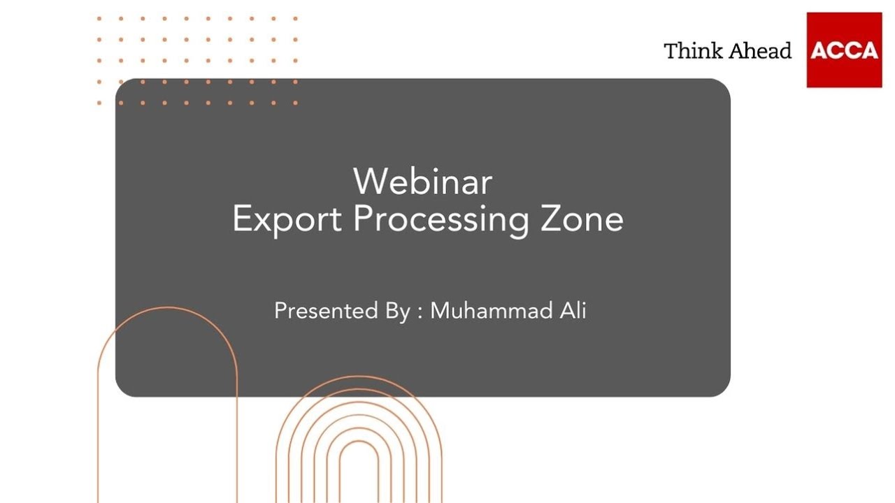 Webinar on Export Processing Zone Authority (EPZA) | Incentives & Opportunities for Exporters 🌍📦