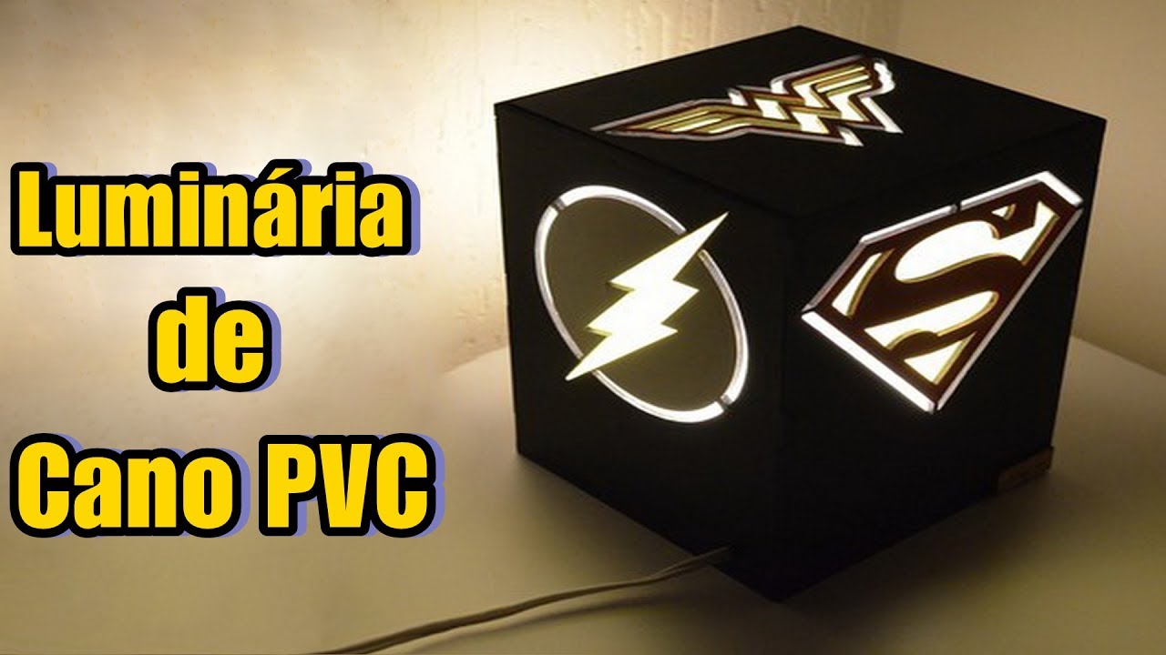 DIY Como fazer uma luminária