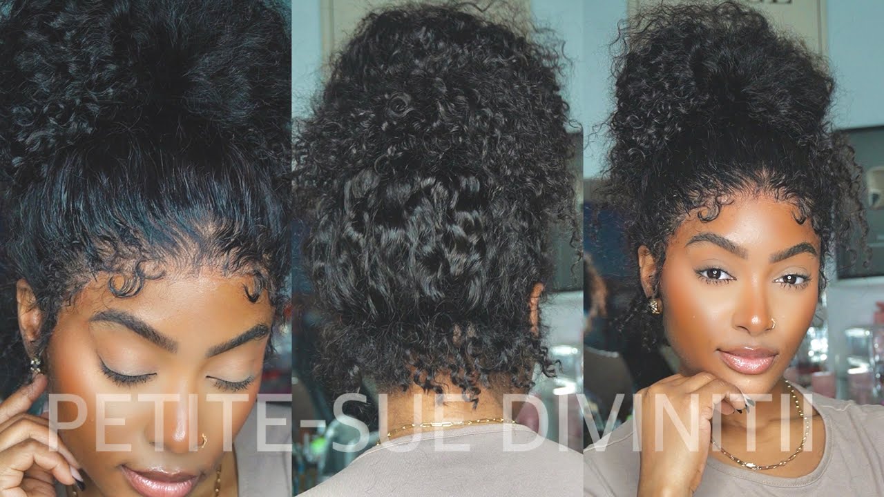 THE CUTEST 360 4c CURLY EDGE WIG! ft. Subella Hair | PETITE-SUE DIVINITII