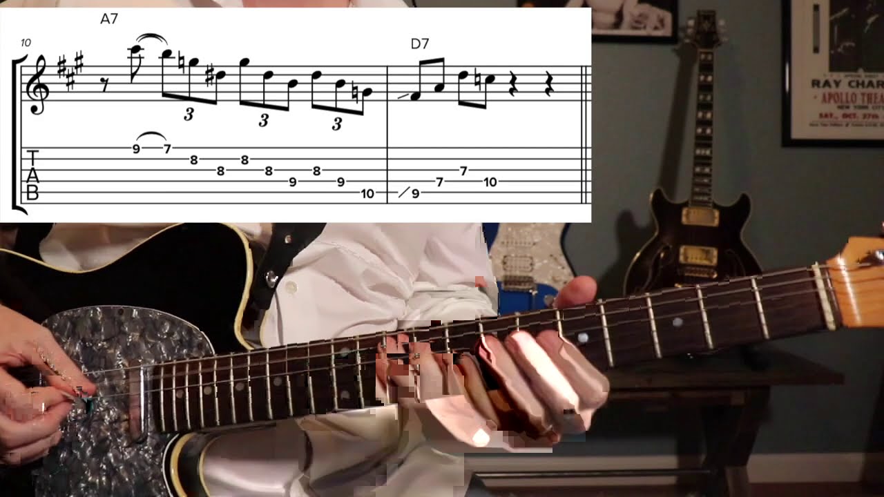 4 великолепных целотоновых гаммы для блюзового соло