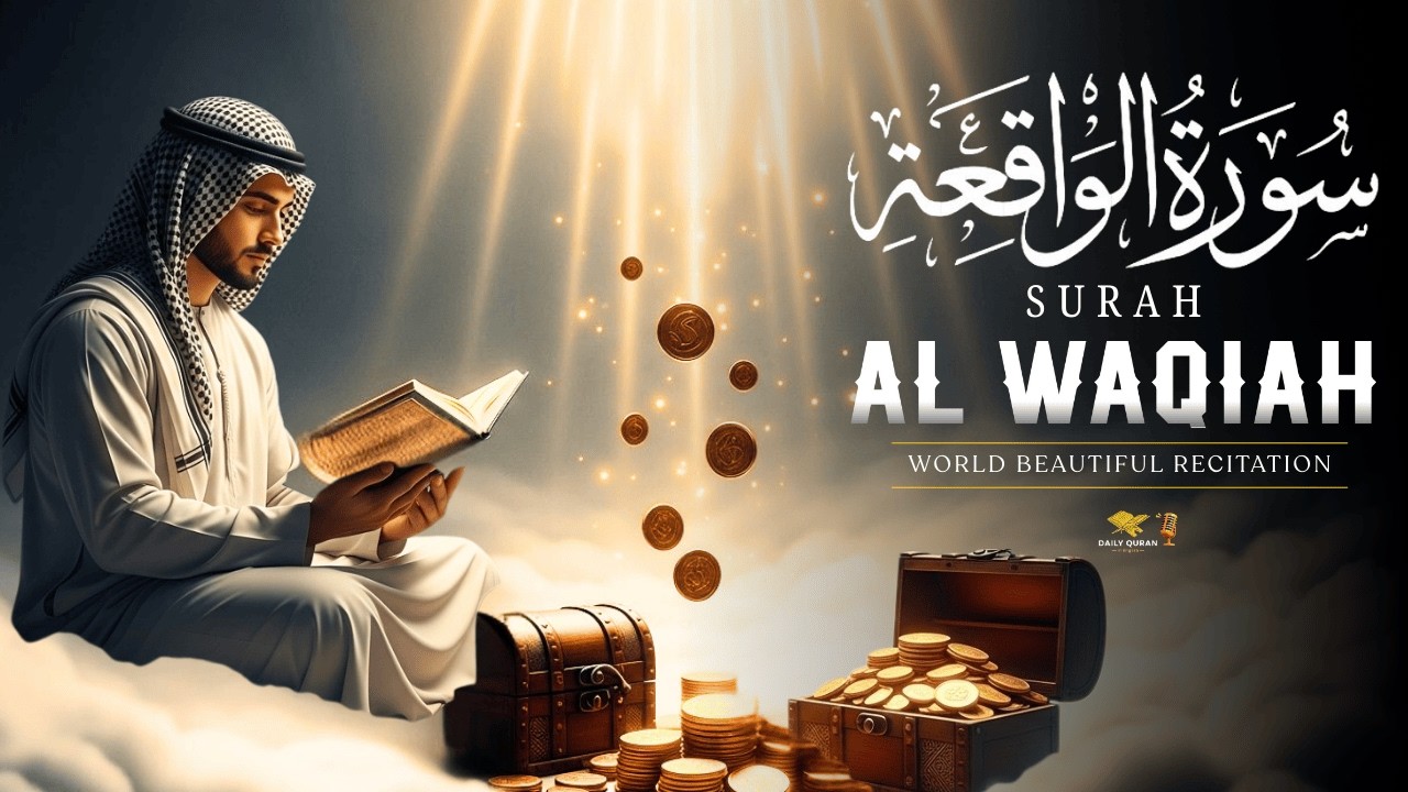 Surah Al-Waqiah (سورة الواقعة) | Recite Everyday and Rizq, Wealth Will Never Finish| Daily Quran